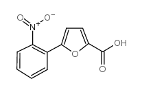 5-(2-硝基苯)-2-糠酸结构式