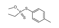 O-methyl S-p-tolyl ethylphosphonodithioate结构式