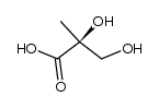 (S)-2,3-dihydroxy-2-methyl-propionic acid Structure