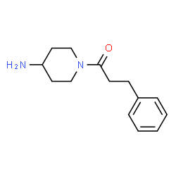 1-(3-phenylpropanoyl)piperidin-4-amine结构式