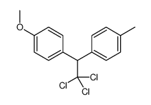 1-methoxy-4-[2,2,2-trichloro-1-(4-methylphenyl)ethyl]benzene Structure