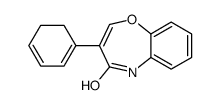 2,3-Dihydro-3-phenyl-1,5-benzoxazepin-4(5H)-one结构式