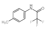 对甲苯胺三氟乙酰胺结构式