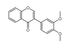 3',4'-Dimethoxyisoflavone结构式