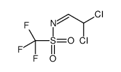 N-(2,2-dichloroethylidene)-1,1,1-trifluoromethanesulfonamide结构式