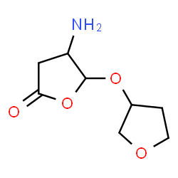 2(3H)-Furanone,4-aminodihydro-5-[(tetrahydro-3-furanyl)oxy]-(9CI) picture