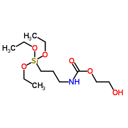 N-(TRIETHOXYSILYLPROPYL)-O-POLYETHYLENE OXIDE URETHANE Structure