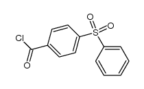4-(phenylsulfonyl)benzoyl chloride结构式