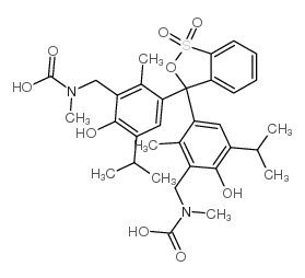 Glycine thymol blue结构式
