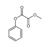 1-O-methyl 2-O-phenyl oxalate Structure