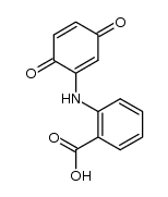 N-(3,6-dioxo-cyclohexa-1,4-dienyl)-anthranilic acid Structure