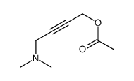 4-(Dimethylamino)-2-butyn-1-yl acetate结构式