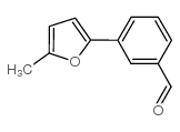 3-(5-methylfuran-2-yl)benzaldehyde结构式