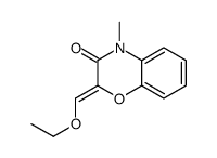 2-(ethoxymethylidene)-4-methyl-1,4-benzoxazin-3-one结构式