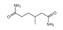 3-methyl-adipic acid diamide Structure