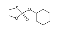 O,S-Dimethyl-O-cyclohexylphosphorthiolat Structure