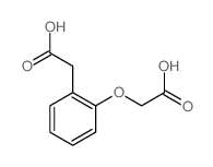 Benzeneacetic acid,2-(carboxymethoxy)-结构式