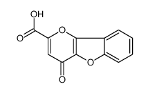 4-oxopyrano[3,2-b][1]benzofuran-2-carboxylic acid Structure
