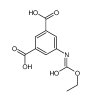 5-(ethoxycarbonylamino)benzene-1,3-dicarboxylic acid Structure