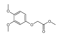 methyl 2-(3,4-dimethoxyphenoxy)acetate Structure