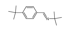 N-[4-(1,1-dimethylethyl)benzylidene]-1,1-dimethylethylamine结构式