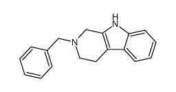 2,3,4,9-Tetrahydro-2-(2-phenylmethyl)-1H-pyrido(3,4-b)indole结构式