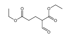 diethyl 2-formylpentanedioate Structure