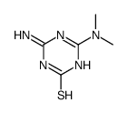 2-amino-6-(dimethylamino)-1H-1,3,5-triazine-4-thione Structure