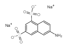 SODIUM 6-AMINONAPHTHALENE-1,3-DISULFONATE structure