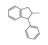 2,3-dihydro-2-methyl-3-phenylindene结构式