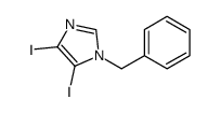 1-benzyl-4,5-diiodo-1H-imidazole structure