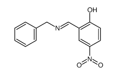 (E)-2-((benzylimino)methyl)-4-nitrophenol Structure