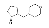 2-(morpholin-4-ylmethyl)cyclopentan-1-one Structure