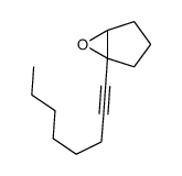 1-oct-1-ynyl-6-oxabicyclo[3.1.0]hexane Structure