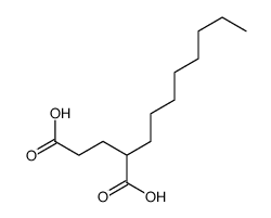 2-octylpentanedioic acid Structure