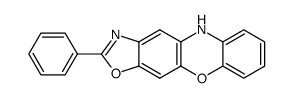 2-phenyl-5H-oxazolo[4,5-b]phenoxazine结构式