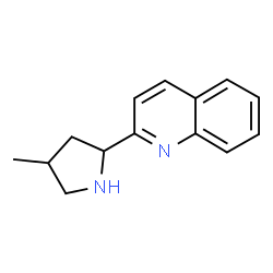 Quinoline, 2-(4-methyl-2-pyrrolidinyl)- (9CI)结构式