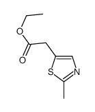 ETHYL 2-(2-METHYLTHIAZOL-5-YL)ACETATE structure