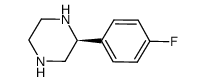 Piperazine, 2-(4-fluorophenyl)-, (2S)- (9CI) structure