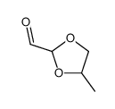 4-methyl-1,3-dioxolane-2-carbaldehyde Structure