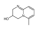 6-methyl-3,4-dihydro-2H-pyrido[1,2-a]pyrimidin-3-ol结构式