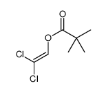 2,2-dichloroethenyl 2,2-dimethylpropanoate Structure