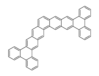 Tetrabenzo(a,c,g,s)heptaphene Structure