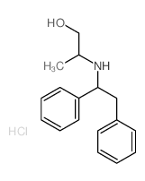 2-(1,2-diphenylethylamino)propan-1-ol Structure