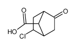 5-chloro-2-oxobicyclo[2.2.1]heptane-7-carboxylic acid Structure