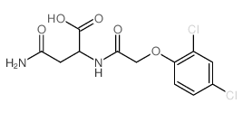 3-carbamoyl-2-[[2-(2,4-dichlorophenoxy)acetyl]amino]propanoic acid picture