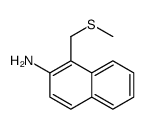 1-(methylsulfanylmethyl)naphthalen-2-amine Structure