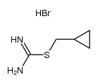 S-cyclopropylmethylisothiourea hydrobromide salt结构式