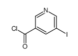 5-iodopyridine-3-carbonyl chloride Structure