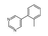 Pyrimidine, 5-(2-methylphenyl)- (9CI) picture